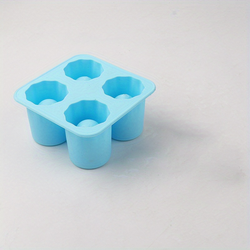 Silicone Shot Glass Ice Molds Ice Cube Trays For Freezer - Temu