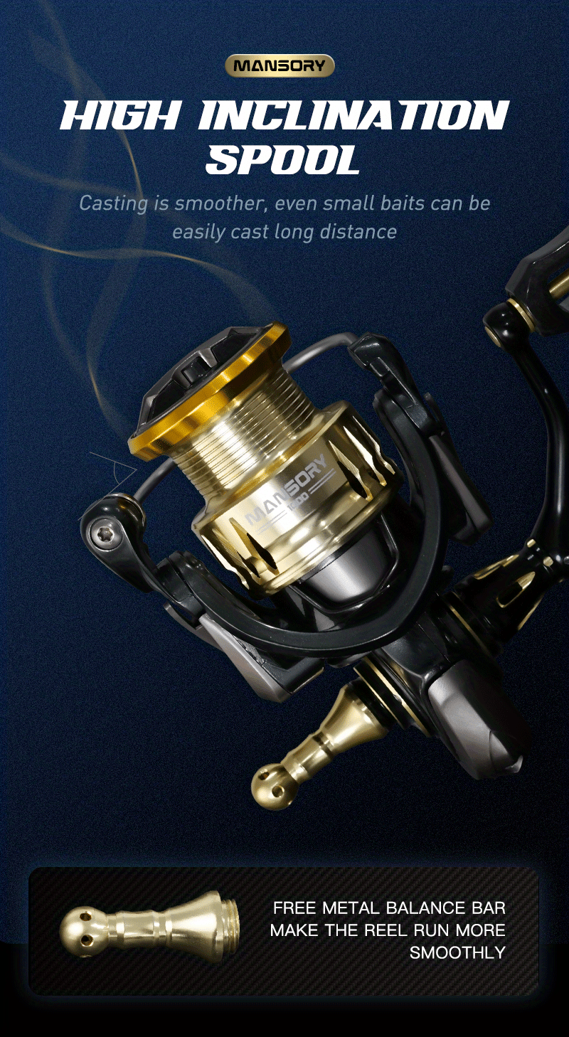 SEASIR Carbon Fiber Fishing Reel Handle Ultra Light Carbon Grip 6