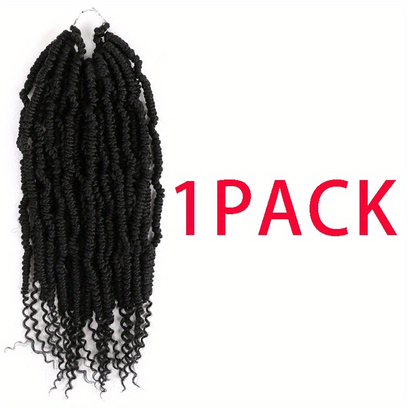 GetUSCart- 6 Pack Spring Twist Crochet Braiding Hair 12 Inch Bomb