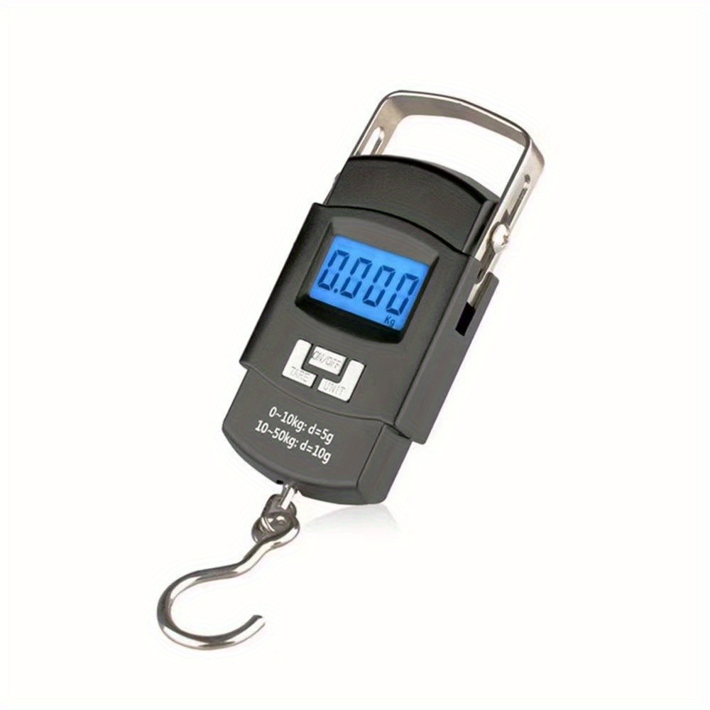 Lcd Digital Hanging Scale With Backlight Perfect For Fishing - Temu