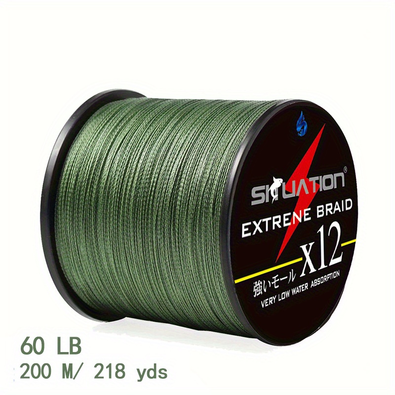  FISHARE 100% PE 4 trands Braided Fishing Line, Sensitive  Braided Lines, Abrasion Resistant, Super Performance and  Cost-Effective(Moss Green, 4Strands/10LB/1000M) : Sports & Outdoors