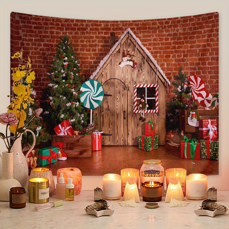 1 Unidad, Decoración Navideña Hogar, Dormitorio, Sala , Vestido Árbol  Navidad Plumas Doradas - Hogar Cocina - Temu