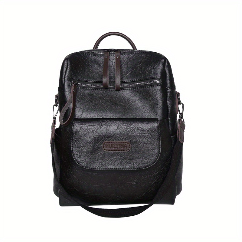 Vintage Preppy Style Backpack Purse, British College School Bag, Versatile  Two-way Shoulder Bag - Temu