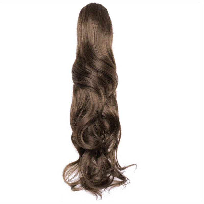 21in Plus Length Wavy Ponytail Clip In Claw Extension