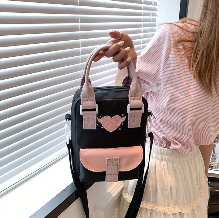 Mini Cute Crossbody Bag, Kawaii Top Handle Dome Bag, Women's Fashion Handbag,  Shoulder Bag & Purse - Temu