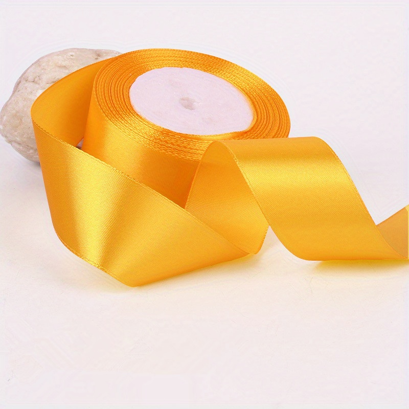 Sunsunstar 24 Colors 600 Yard Fabric Ribbon Silk Satin Roll Satin Ribbon Rolls, in 2/5 Wide, 25 Yard/roll,24 Rolls,Satin Ribbon for Gift Package