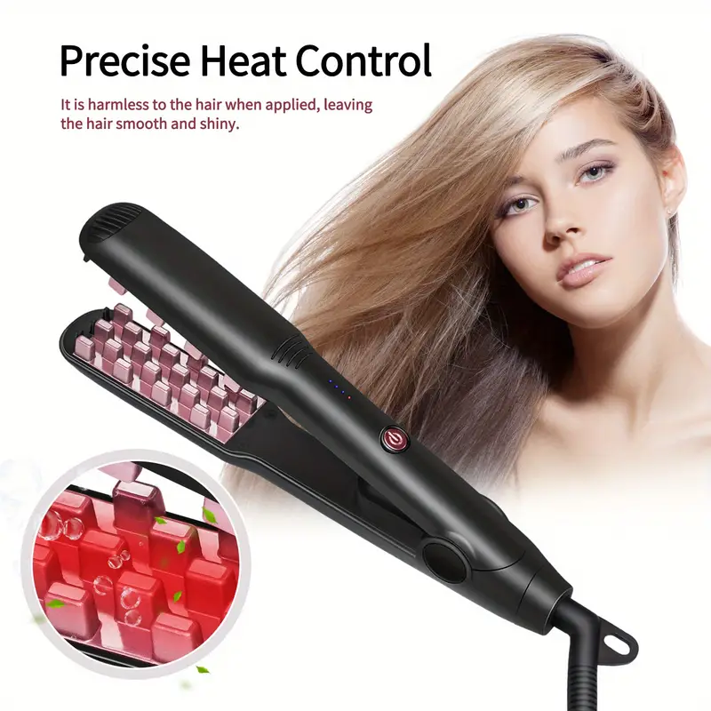 hair curler professional fluffy iron for crimp styls corn cracker machine hair styling tools for women men details 4