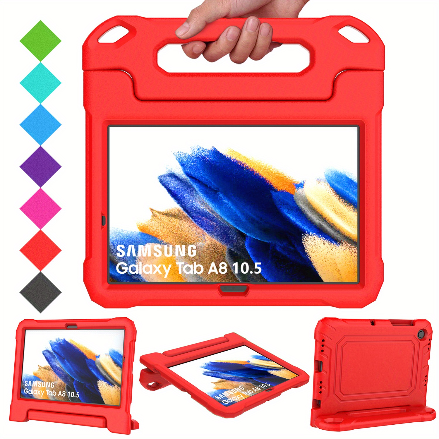 Housse Tablette Enfant Samsung Galaxy Tab S5e avec Poignée Bleu
