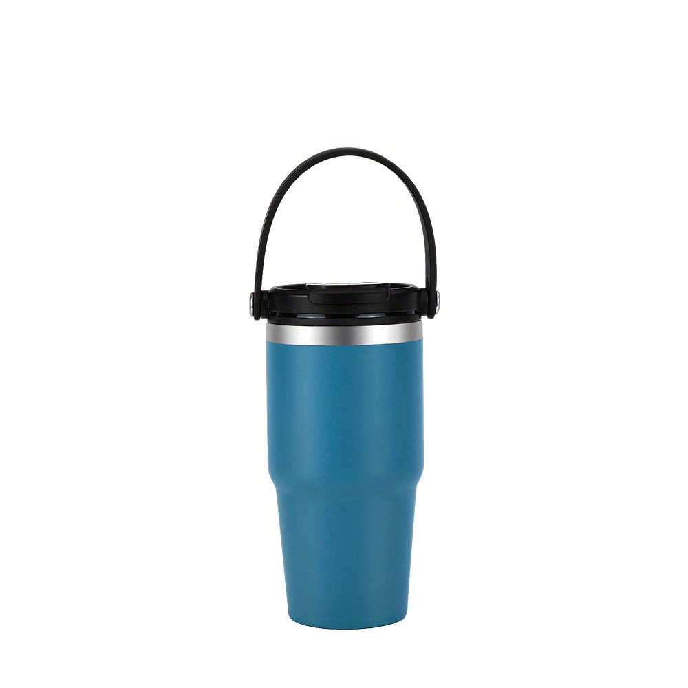 Combined 2-in-1 reusable coffee cup + water bottle