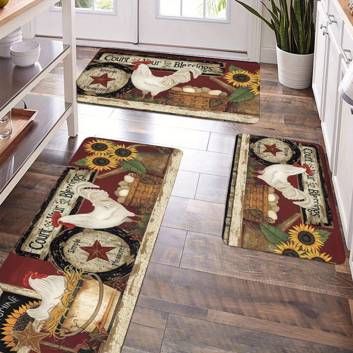 Kitchen Rug, My Kitchen Printing Floor Mat, Household Kitchen Mat, Non-slip  Oil-proof Foot Mat, Indoor Mat, Doormat, Door Rug, Entrance Rug, Home Decor  Room Decor - Temu France