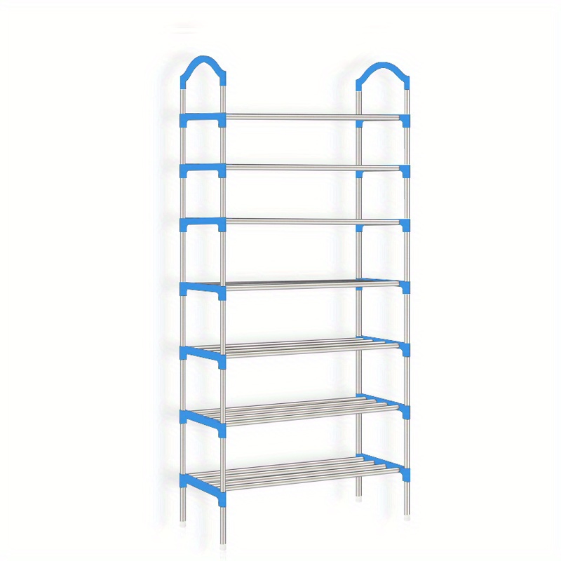 5/6/7/8 Layers Large Capacity Shoe Rack Space Saving Simple - Temu