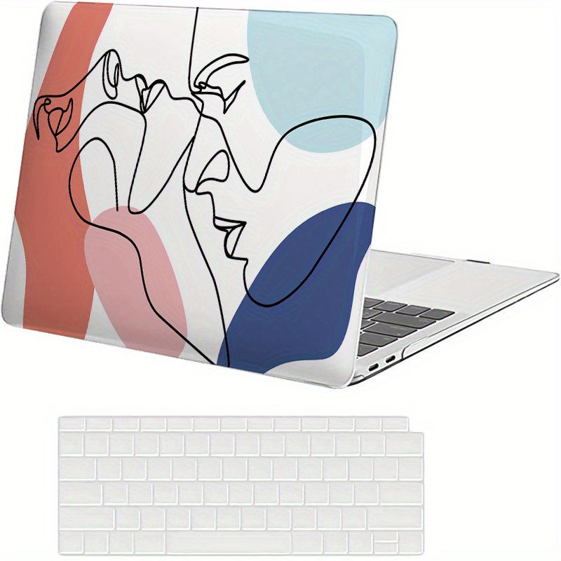 Coque MacBook Air 13, coque caoutchoutée lisse YMIX [grain de bois