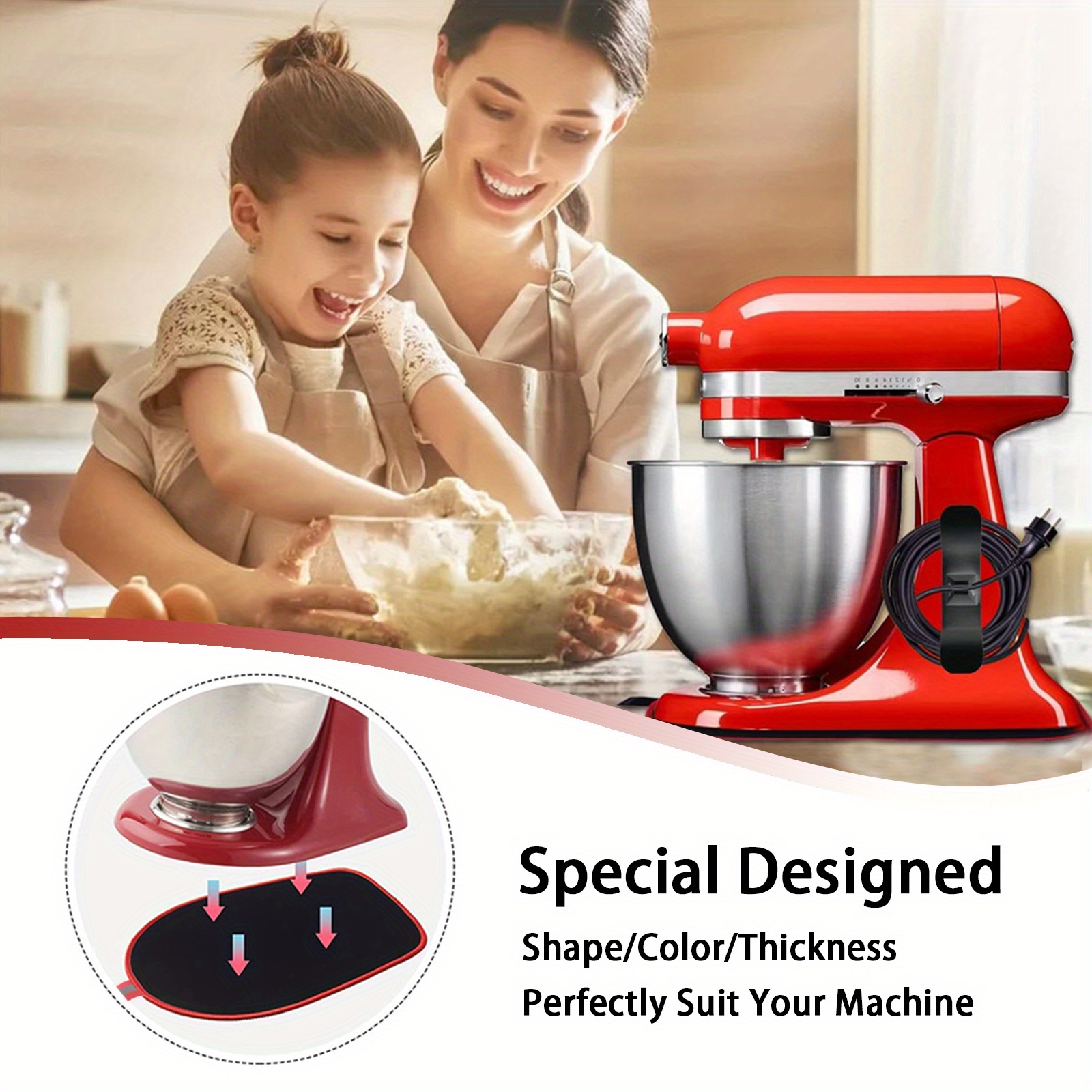 Slide Your Kitchenaid Stand Mixer Effortlessly With Mixer - Temu