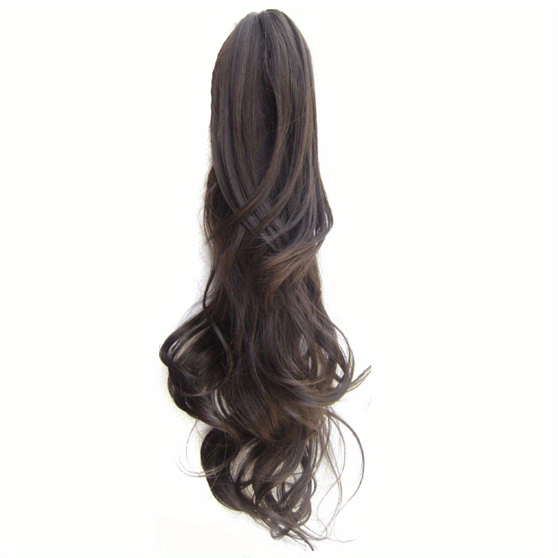 21in Plus Length Wavy Ponytail Clip In Claw Extension
