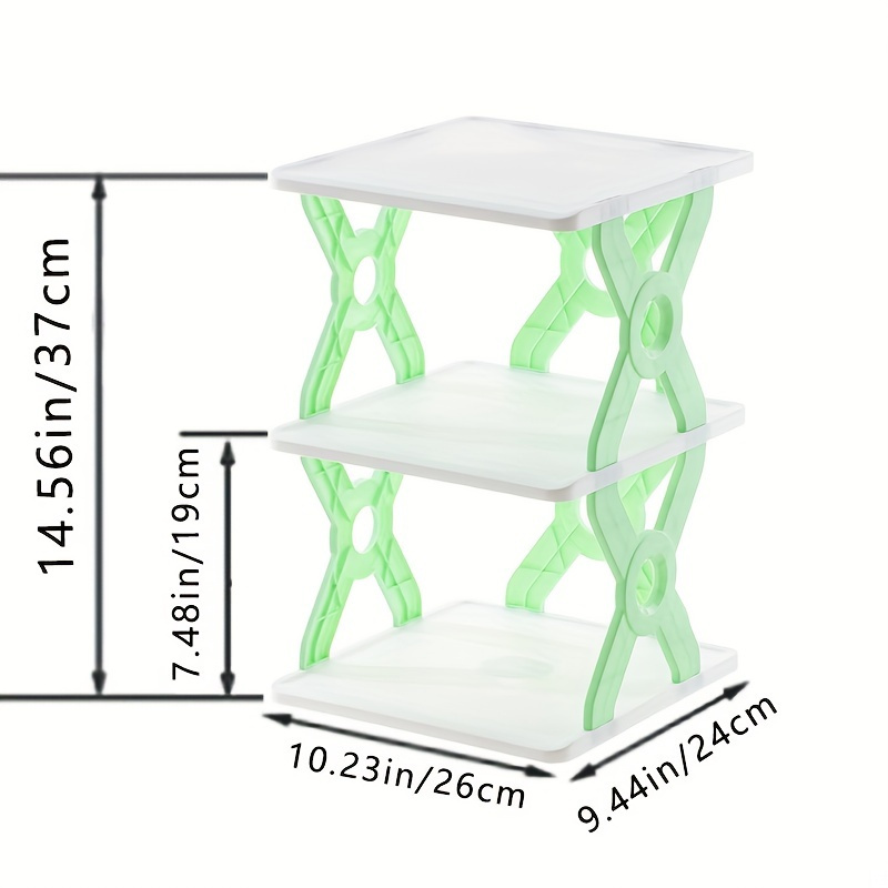 Desktop Multi layer Storage Rack Shelf For Bedroom Stackable - Temu