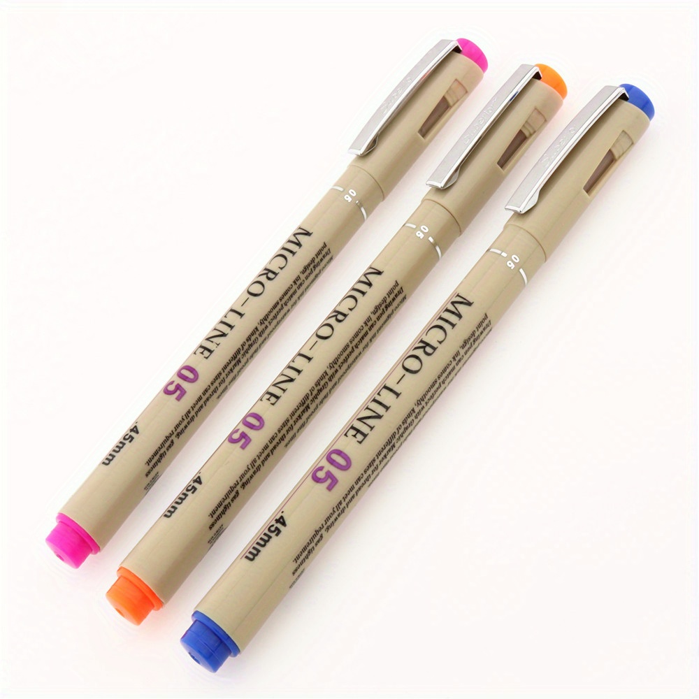 Colorful Needle Tube Pen, Professional Drawing Pen, Comic Drawing Design Pen,  Hook Line Pen - Temu United Arab Emirates