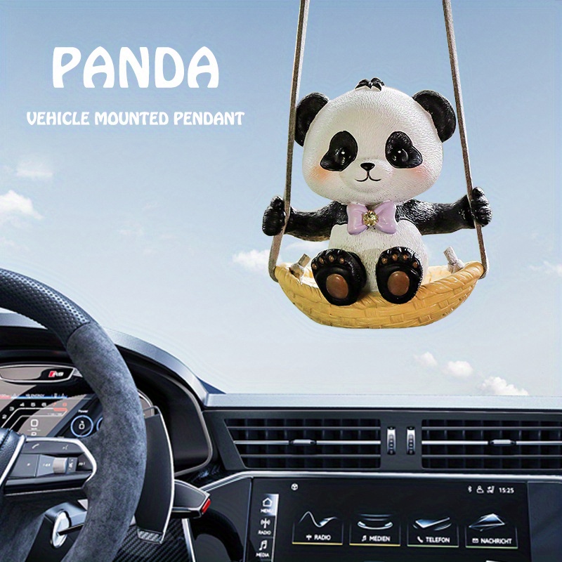 Autoanhänger, Schaukel-Panda-Ornament