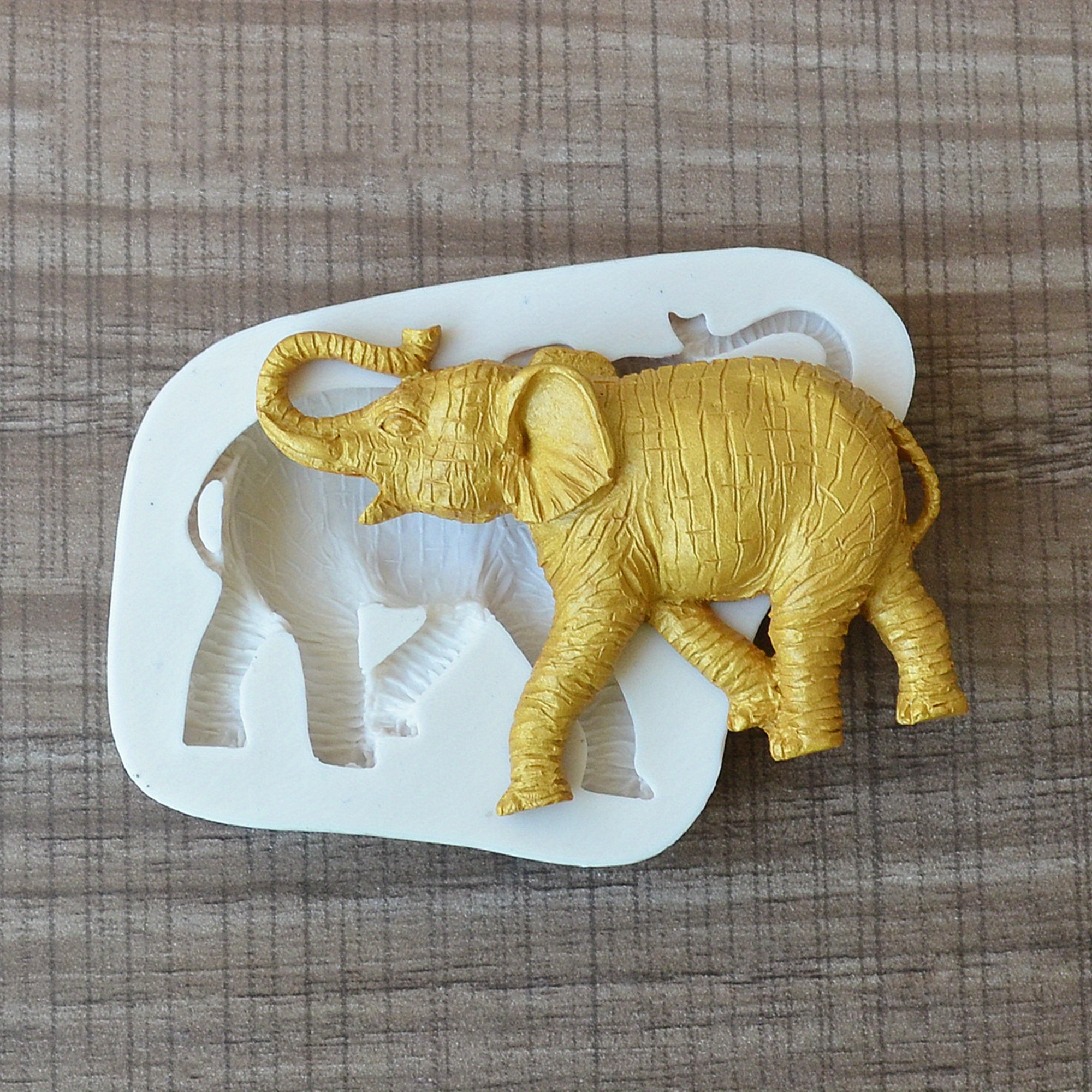 Cute Baby Elephant Silicone Soap Mold for Soap Making made of High Quality  Silicone. 