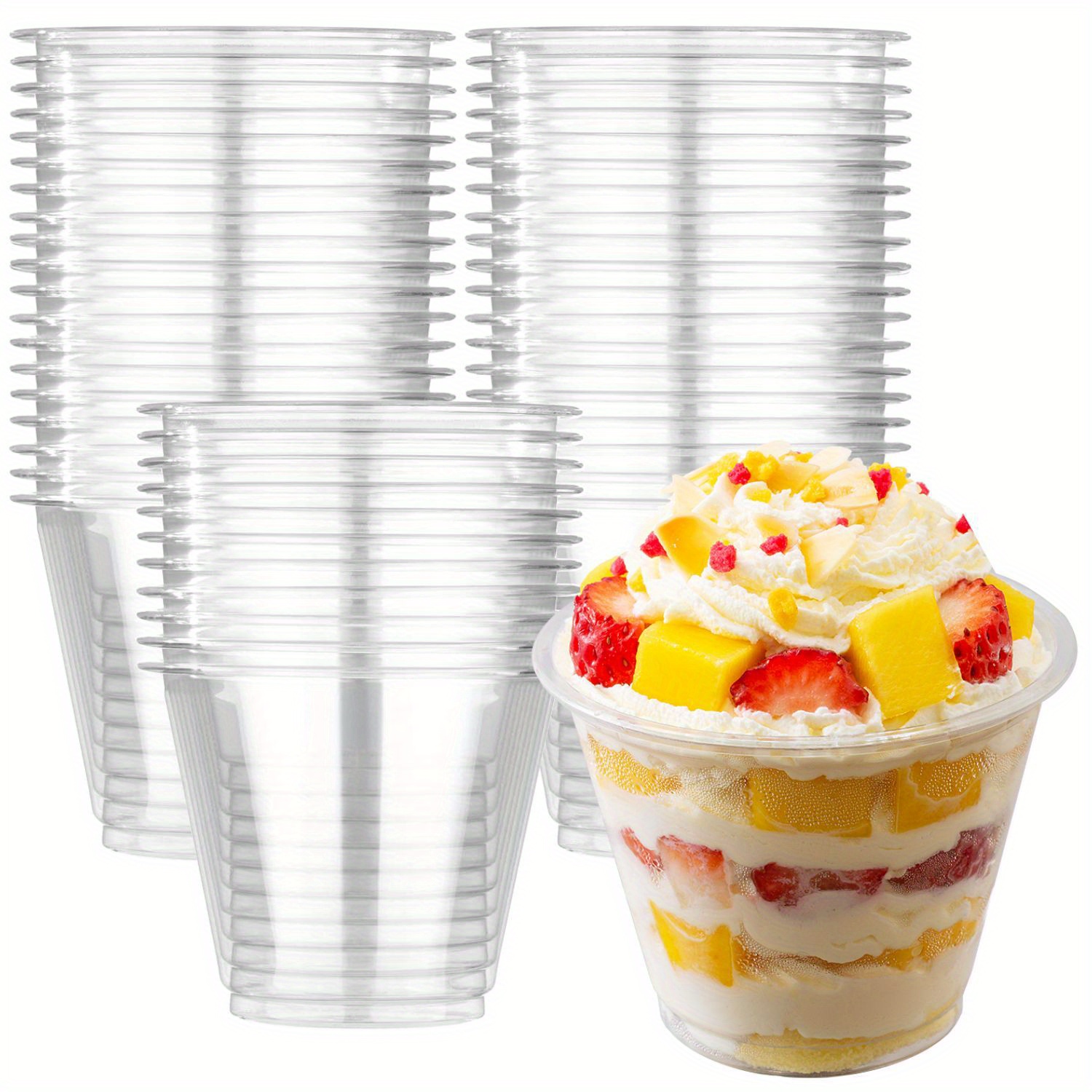 12 oz Value Pack Plastic Disposable Cups Cold Party Beer Drinking
