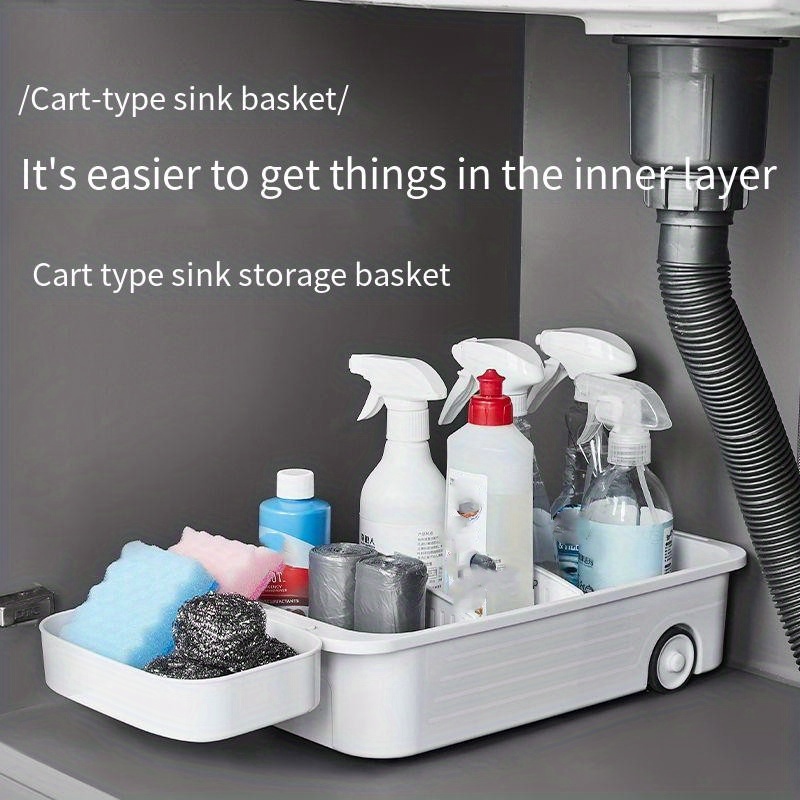 Cleaning Supply Caddy Pullout