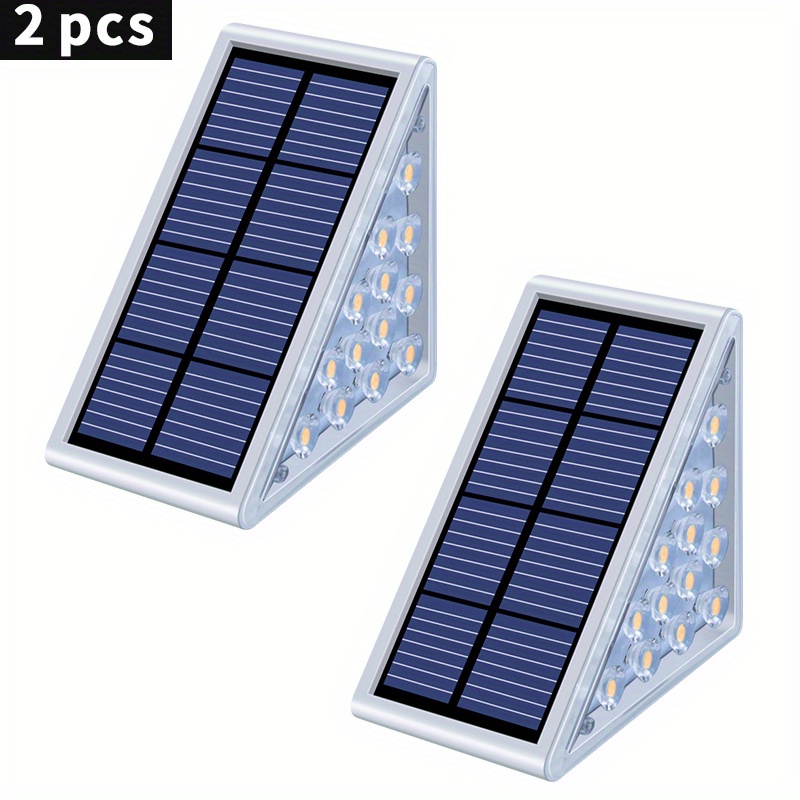 2/6pcs Luces Solares Led Exteriores Luces Solares - Temu