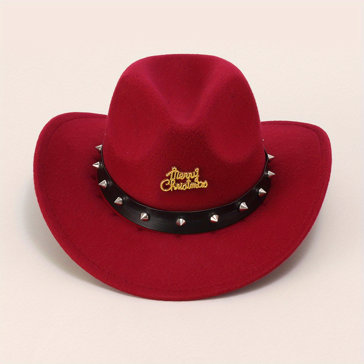 Vintage Western Cowboy Woolen Hat British Belt Jazz Top Hat