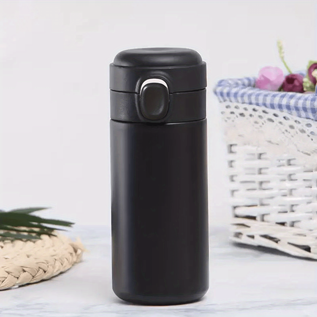 1pc Mini Thermos Stainless Steel Vacuum Cup Light Portable Kids Water  Bottle Mug