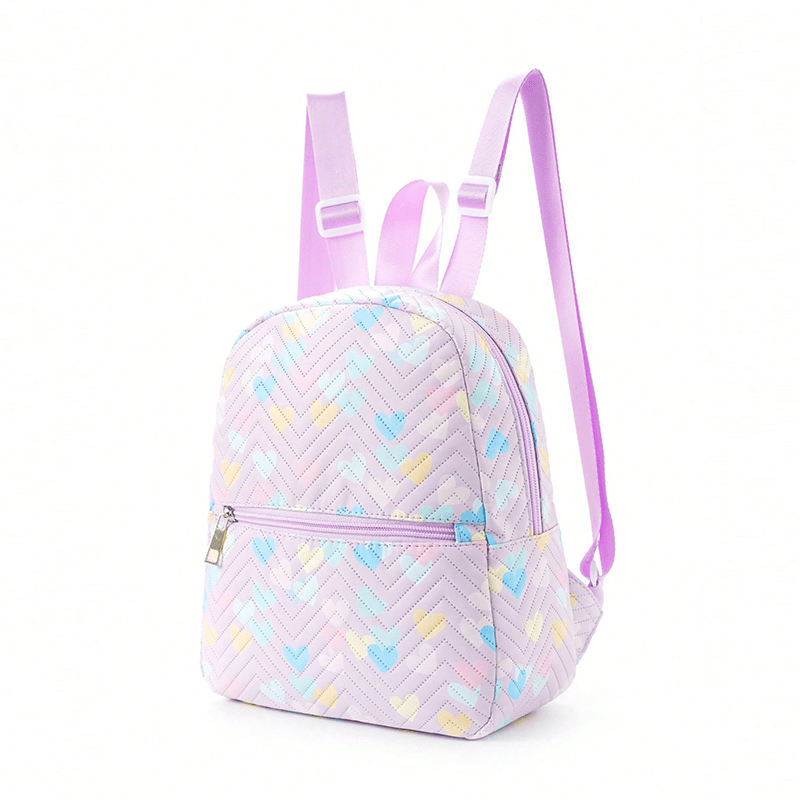 Kids Mini Heart Backpack w/ Adjustable Strap