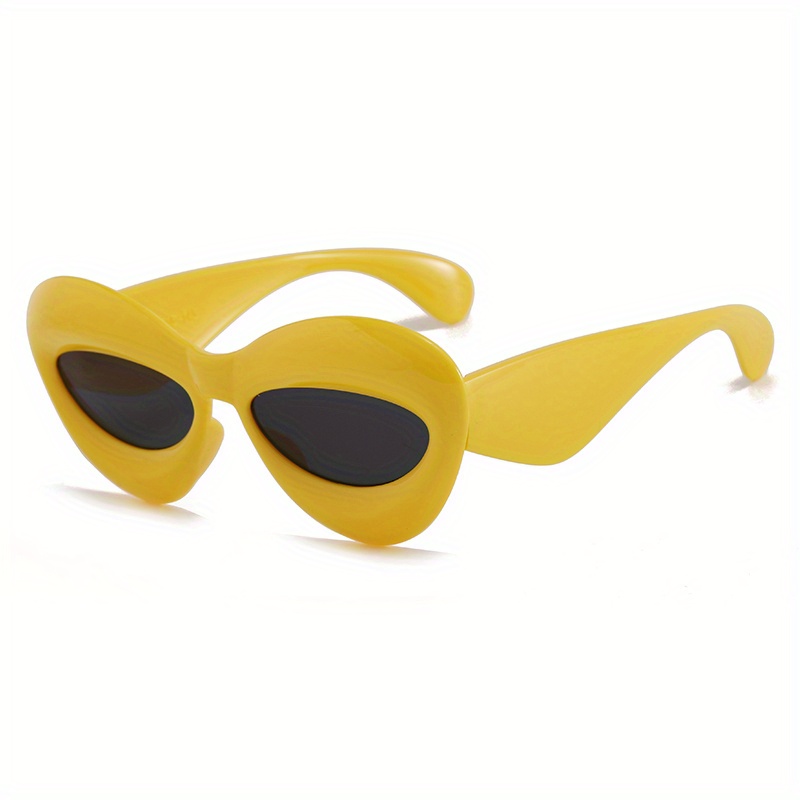 Large Inflated Lip Sunglasses for Women