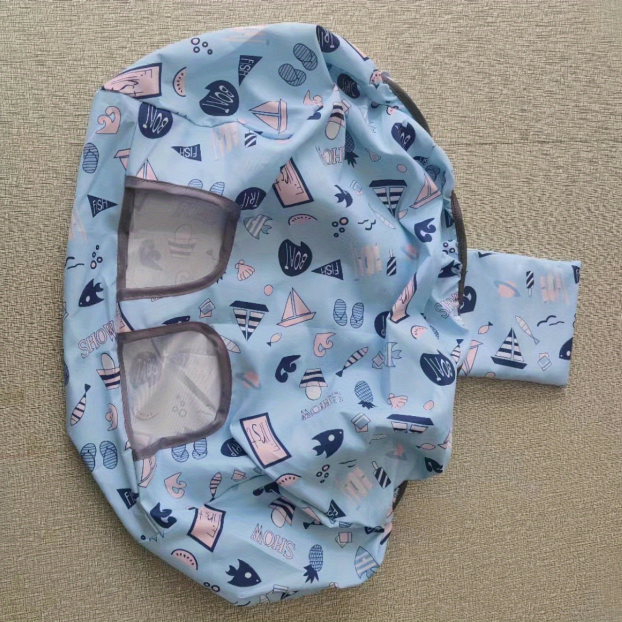 Image of Stroller Cover, Suitable For Children And High Chairs, 2-in-1 Stroller Cover For Girls Or Boys, Portable Stroller Cushion Seat Cover For Children' Chairs