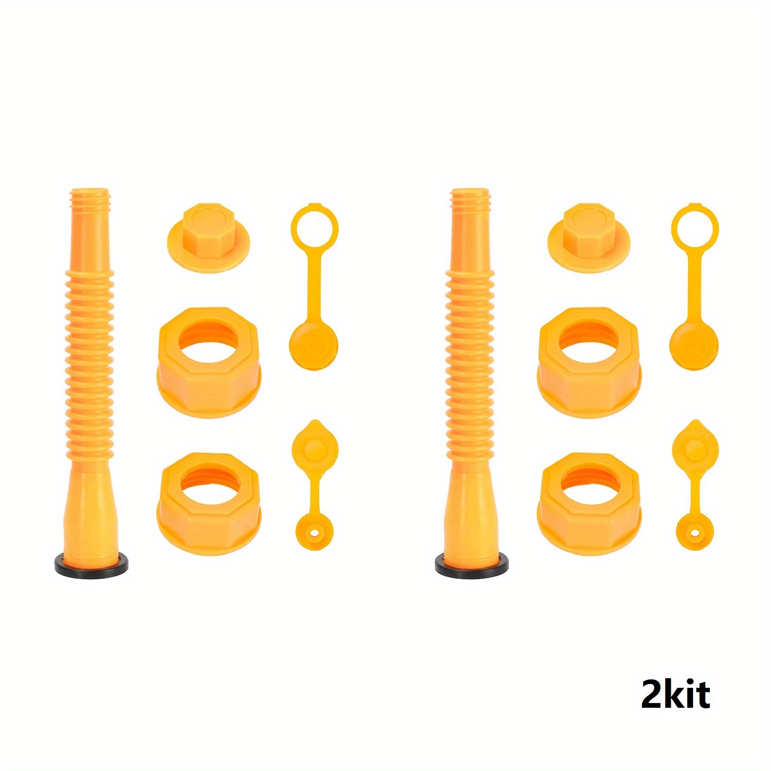 1kit/2kits Gas Spout Replacement Gas Nozzle Yellow 2 Screw - Temu