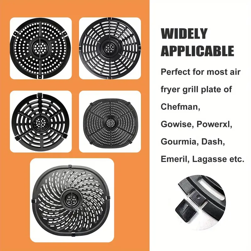 Premium Air Fryer Replacement Parts - Durable Rubber Bumpers And Tabs For  Easy Installation And Protection - Temu Germany