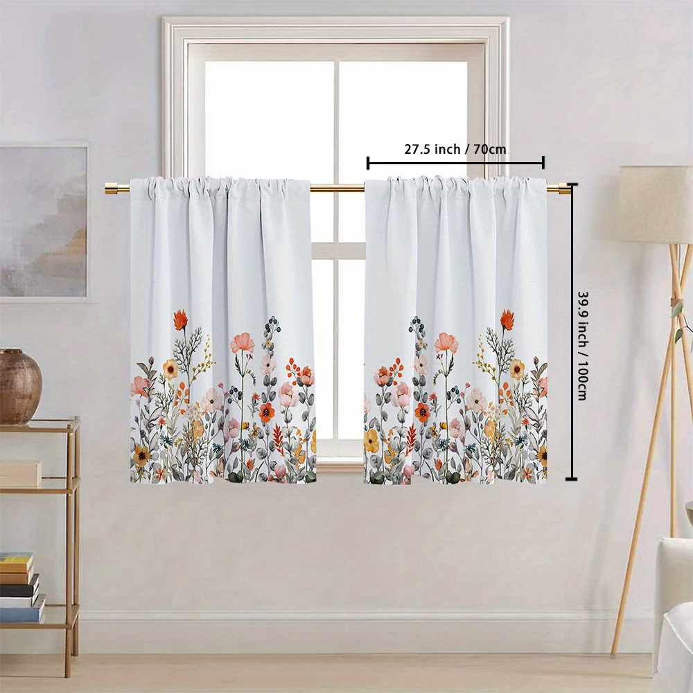 Floral Curtains, Flower Curtains