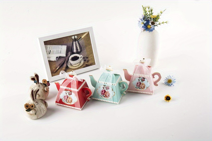 Candy Boxes Teapot Party Favors Alice in Wonderland Party Decor