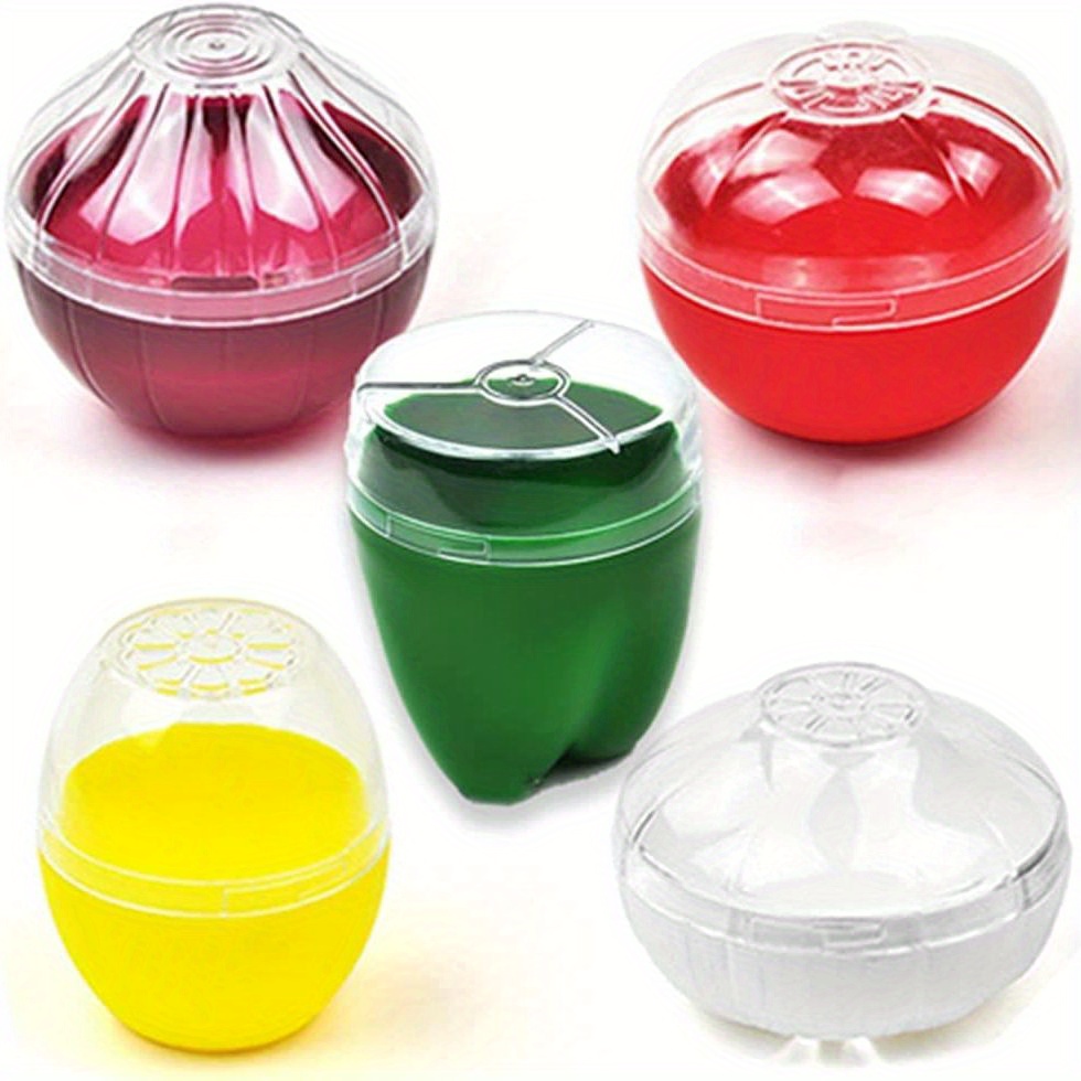 1pc Onion Plastic Storage Box, Onion Shaped Food Saver Storage Container,  450ml/15.8oz