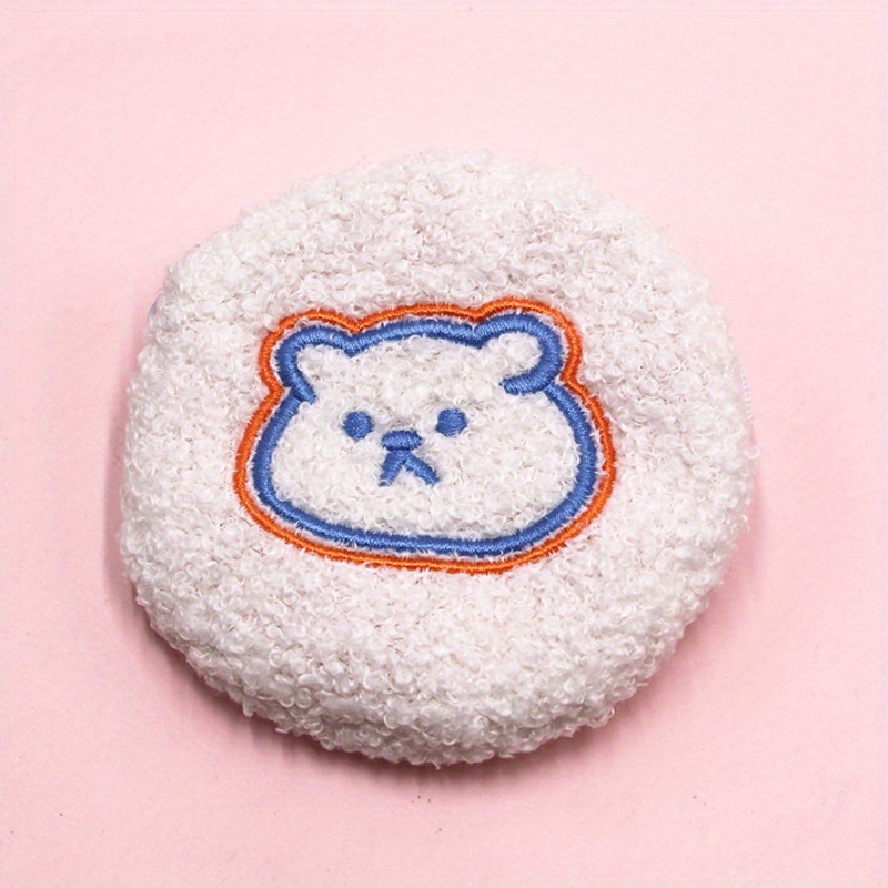 Fuzzy Plush Bag Coin Purse Wallet Earphone Data Cable Storage Key Bag