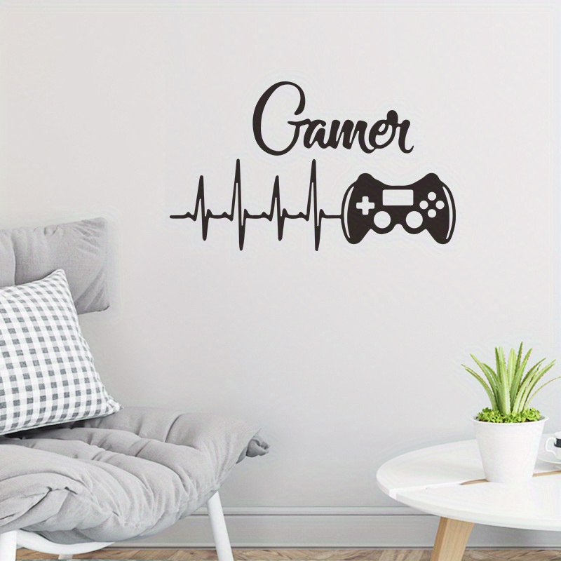 Gamer Wall Sticker Gaming Room Wall Decor Gamer Gaming Wall