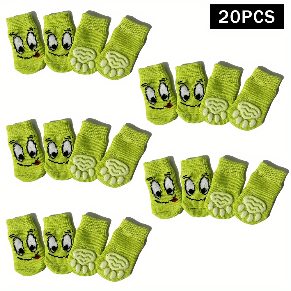 4pcs Pet Paw Protection Dog Socks For Toy Dogs Small Dogs And Cat Non Slip Pet  Socks Christmas Pet Gift, Don't Miss These Great Deals