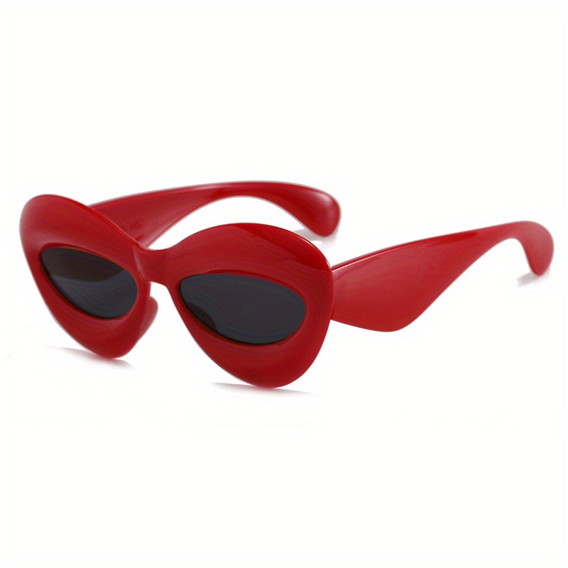 Large Inflated Lip Sunglasses for Women