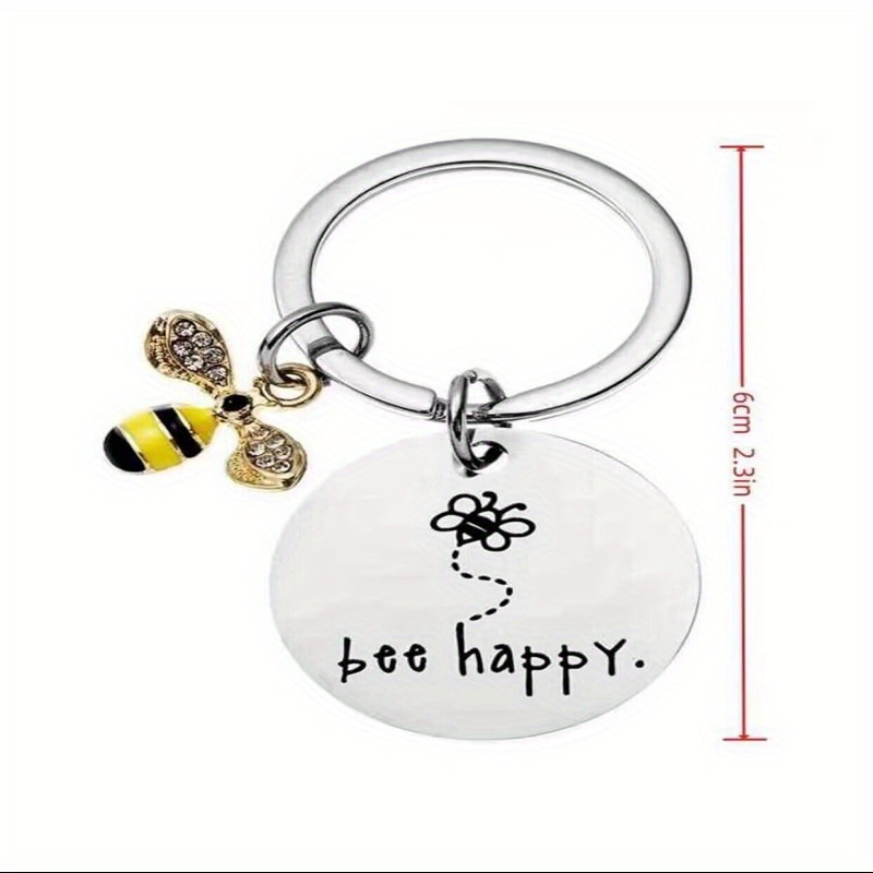 Fashion hot sale honey keychain