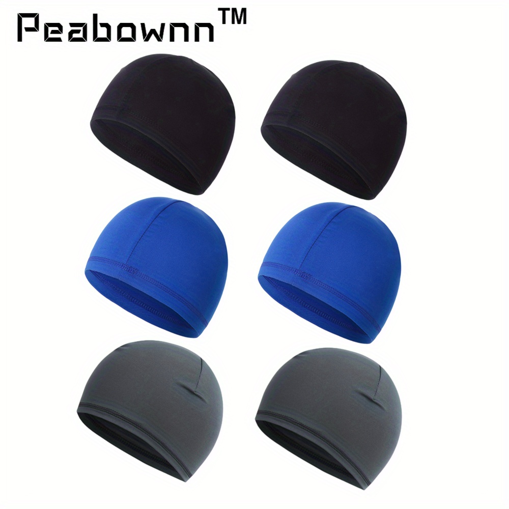 Peabownn Skull Helmet Liner Sweat Wicking Running - Temu Canada