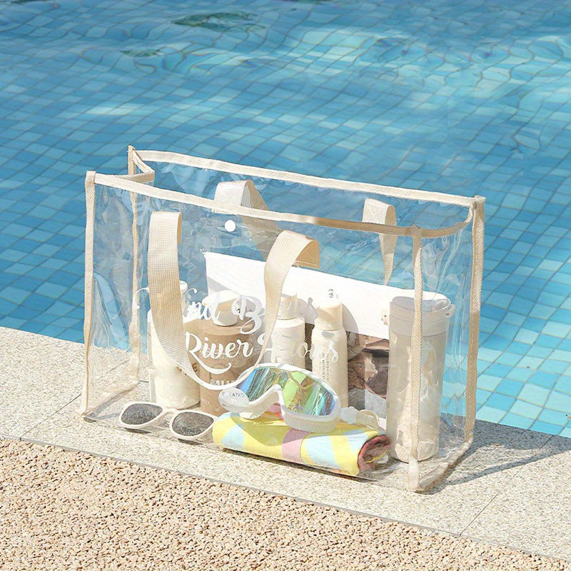 Transparent Outdoor Swimming Bag Waterproof Beach Bag