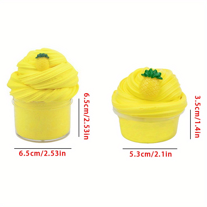 Top Quality Capacity 40g Slime Storage 5pcs Plastic Color