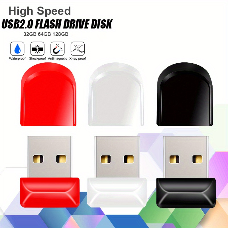 Super Mini Usb Flash Drive 64gb 32gb Waterproof Pen Drive - Temu