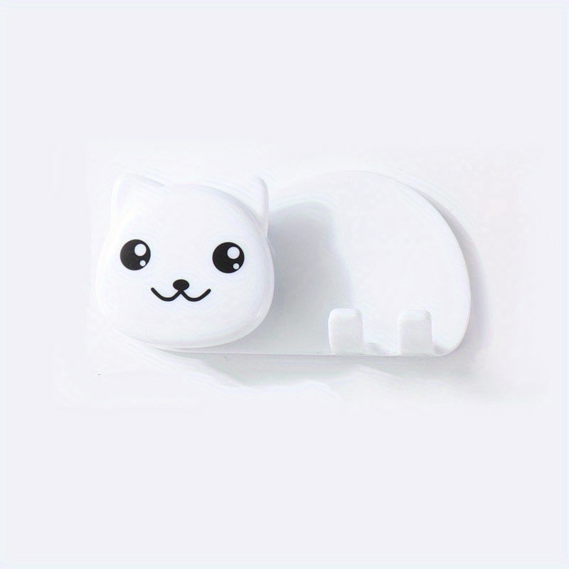 Cat Wall Mounted Toothpaste & Toothbrush Holder