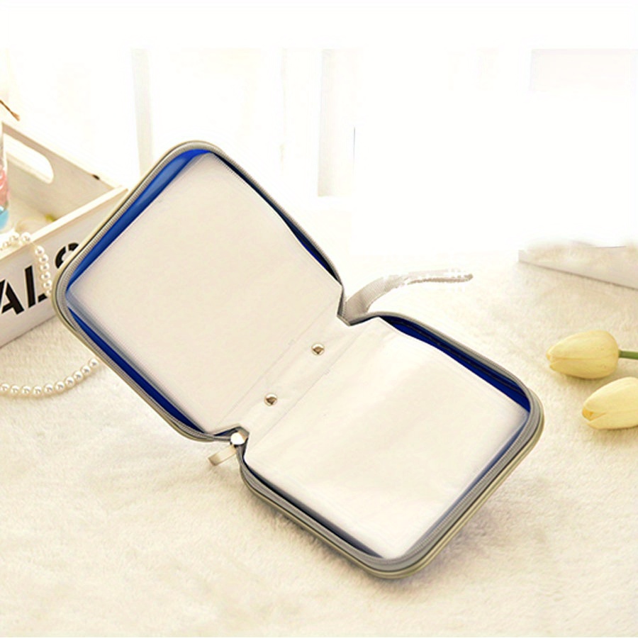 1pc 40pcs 容量CDストレー ス 大容量CDケース CD ストレージケース DVD オーガナイ - Temu Japan