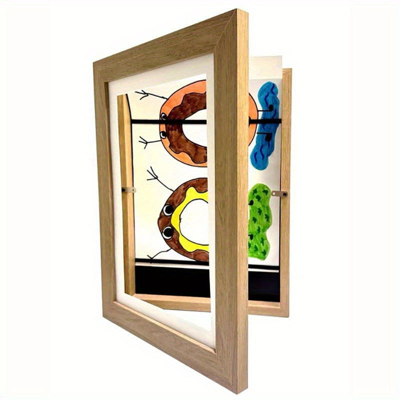 Cornice magnetica in legno massello naturale 30x40 50x70cm appendiabiti  poster pittura foto cornici camera dei bambini soggiorno decorazioni per la  casa