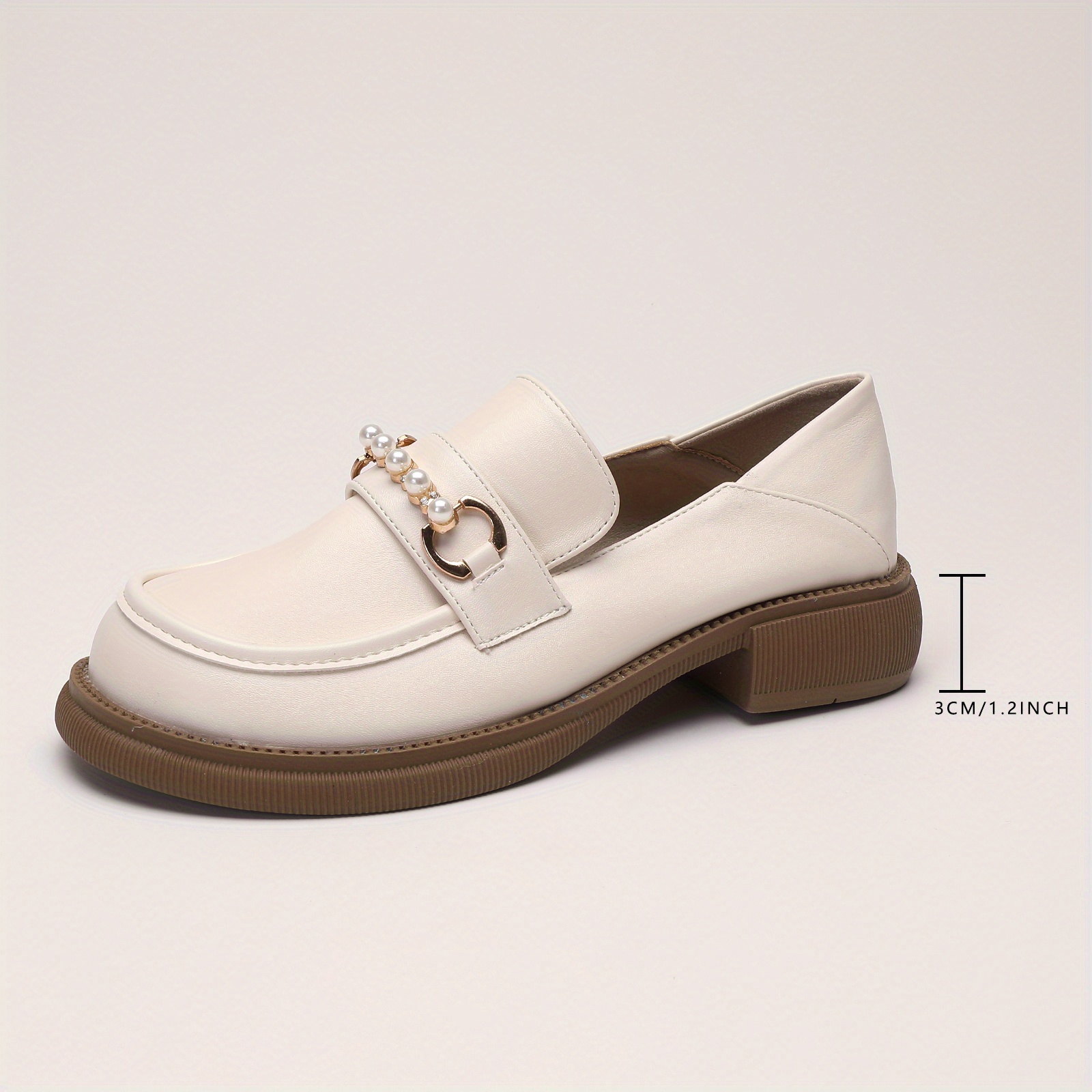 Xbemkste Damen Loafer Mit Absatz - Elegante Mokassins Für Büro & Alltag