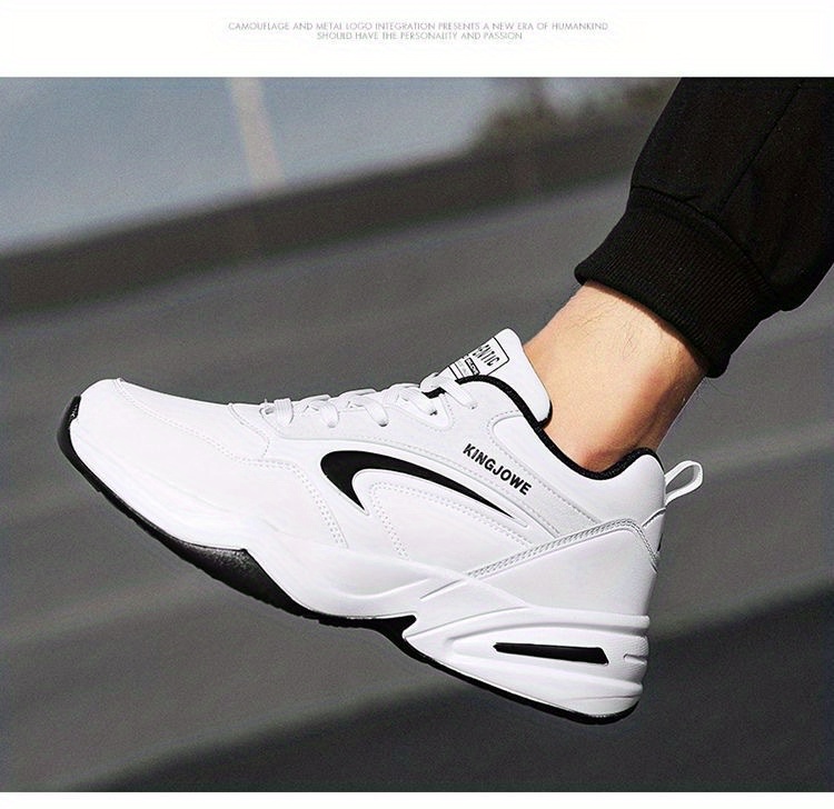 Men's Trendy Lace Up Sneakers With Assorted Colors - Temu