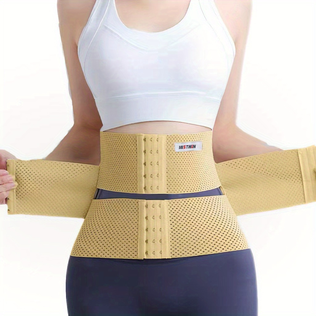 Waist Trainer Trimmer Belt Breathable Tummy Control - Temu